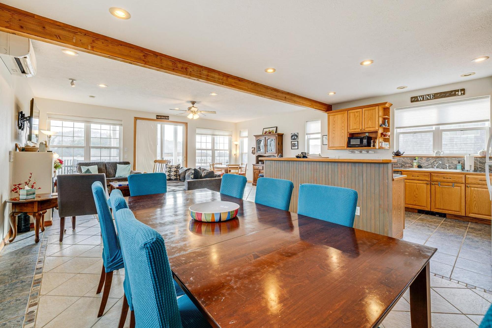 Walk To Beach Pacific City Home With Bay Views! Esterno foto